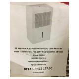GE 20 Pint Dehumidifier