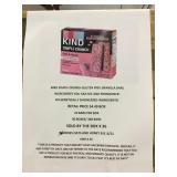 Kind simple crunch gluten free granola bars x36