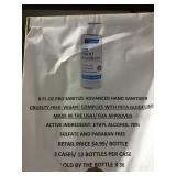 8 fl oz pro sanitize advanced hand sanitizer X36