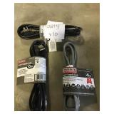 4ft & 6ft Appliance Power Cords x10