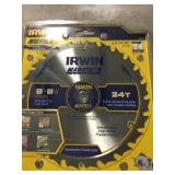 Irwin Carbide tipped saw (3)blades sold one money