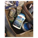 Box of miscellaneous oil sells for 1 money