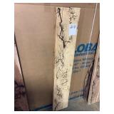 Kiln dried lichtenburg burnt wood slab