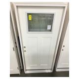 36" RH Zinc Leaded Craftsman Exterior Door