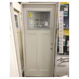 32" LH Zinc leaded Craftsman Ext Door