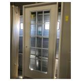36" RH 15 Lite Fiberglass Exterior Door