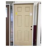 36" LH 6 Panel Exterior Door