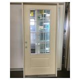 36" RH 12 Lite Exterior Door**