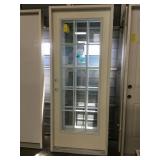 32" RH 15 Lite Exterior Door