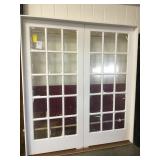 72" Interior 30 Lite Pine French Door