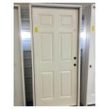 36" LH 6 Panel Exterior Door