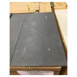 12"x24" Porcelain Tile by Sq Ft x 512 (BLK)