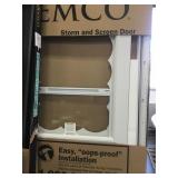 30"x80" Emco Crossbuck Storm Door
