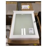 19-1/4" White Medicine Cabinet