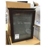 19-1/4" Brown Medicine Cabinet