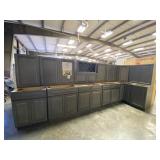 30" New Castle Grey Kitchen Set