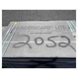 1/2" Wonderboard by the sheet x 51