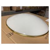 3 Light Semi-Flush Ceiling Fixture x2