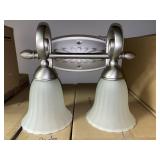 Kichler 5927NI Two Bulb Vanity Light Nickel