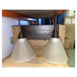 2 Light 16in Wall Sconce Light x2