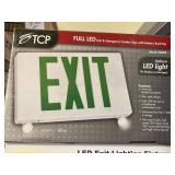 LED Exit & Emergency Combo Sign