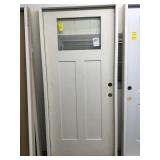 36 in LH fiberglass exterior door