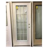 32 in Lh Fullview w/ interior grilles door