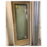 32 in Fullview fiberglass exterior door