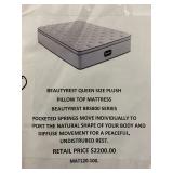 Queen Size Plush Pillow Top Mattress