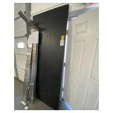 Black 5/8in thick foldable sign board