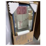 18x36 Channel Frame Mirror