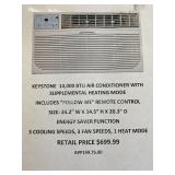 14,000 BTU Air Conditioner w/Heat