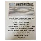 10,000 BTU Air Conditioner Unit w/Heat
