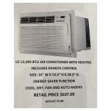 12,000 BTU Air Conditioner w/Heat