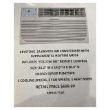 14,000 BTU Air Conditioner w/Heat