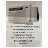 12,000 BTU Air Conditioner w/Heat