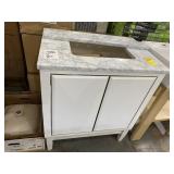31in x 22in Sink Top w/Sink and Vanity Base