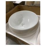 White Vessel Sink