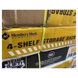 Heavy Duty Industrial 4 Shelf Storage Rack