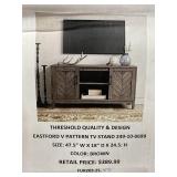 Eastford V Pattern TV Stand x2