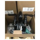 Two Handle Centerset Lav Faucet w/Pop-Up