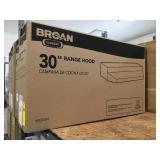 Broan 30in Range Hood w/Light