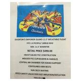 11 1/2ft Overtons inflatable island