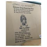 Deluxe dog exercise pen