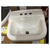 Mansfield 16x13 wall hung lav sink x3