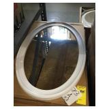 Oval mirror x 3