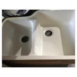 Double bowl composite sink x 2