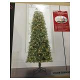 7ft pre lit Dawson pine tree