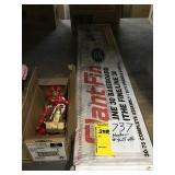 Shut off valves / baseboard heater