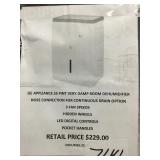 GE 35 pint dehumidifier